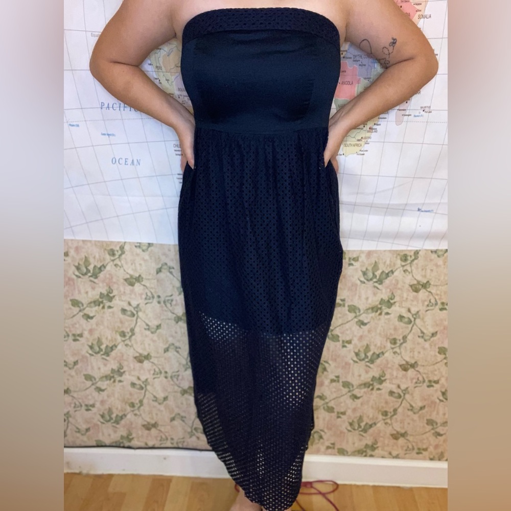 Ann Taylor Navy Blue Dress